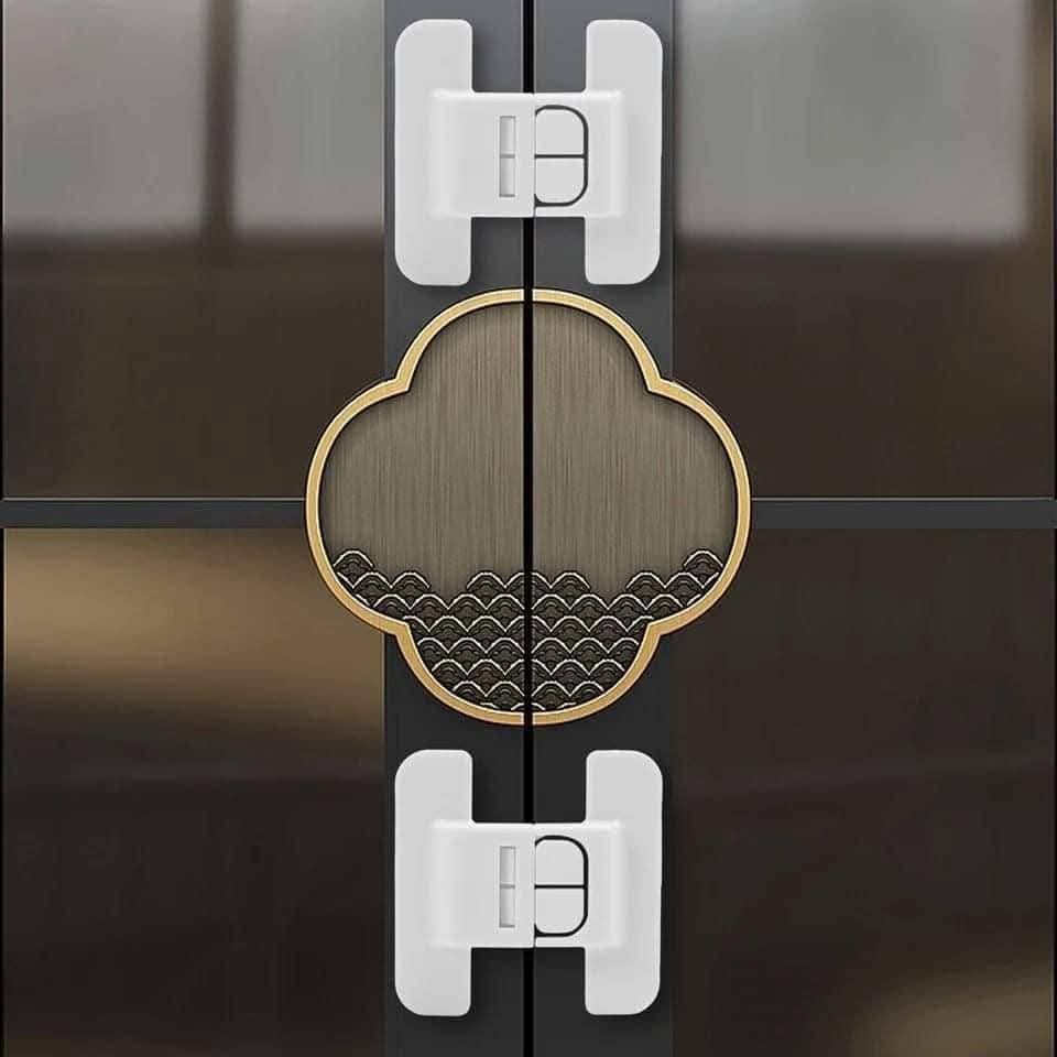 Home Refrigerator Lock Safety Fridge Freezer Door Lock Multi-function Safety Locks Children Security Protector